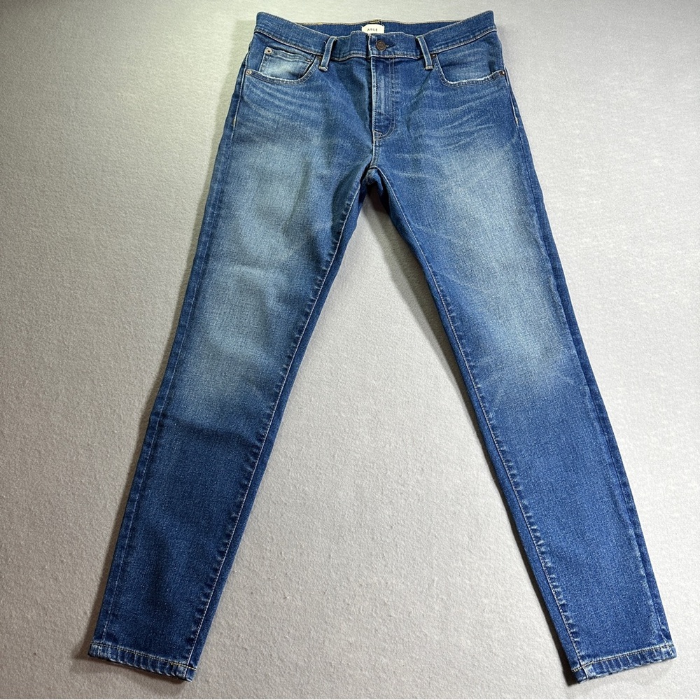 ABLE‎ Womens Mid Rise Skinny Jeans Size 29 Medium Wash Stretch Denim EUC Modern